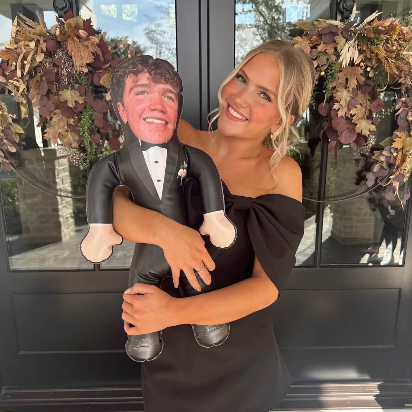 groom inflatable man bachelorette doll