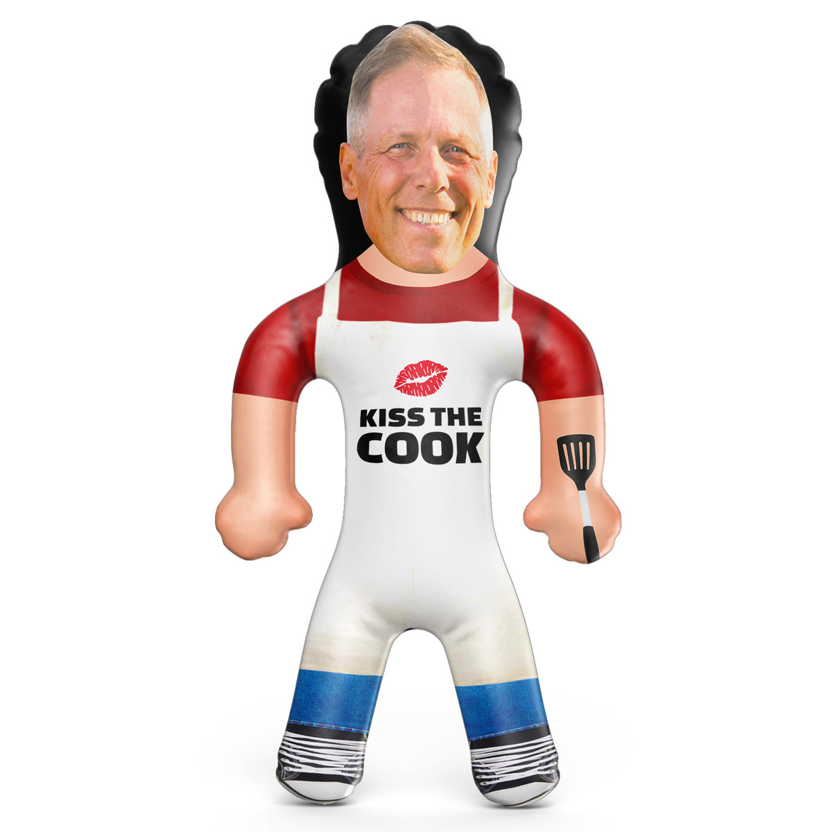 Kiss The Cook Blow Up Doll