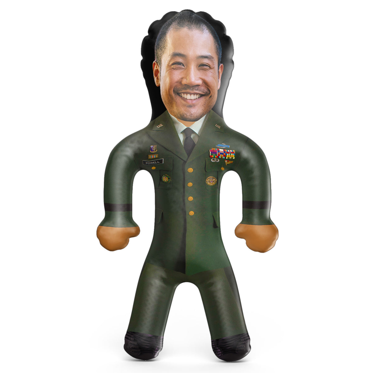 US Green Service Dress Blow Up Doll
