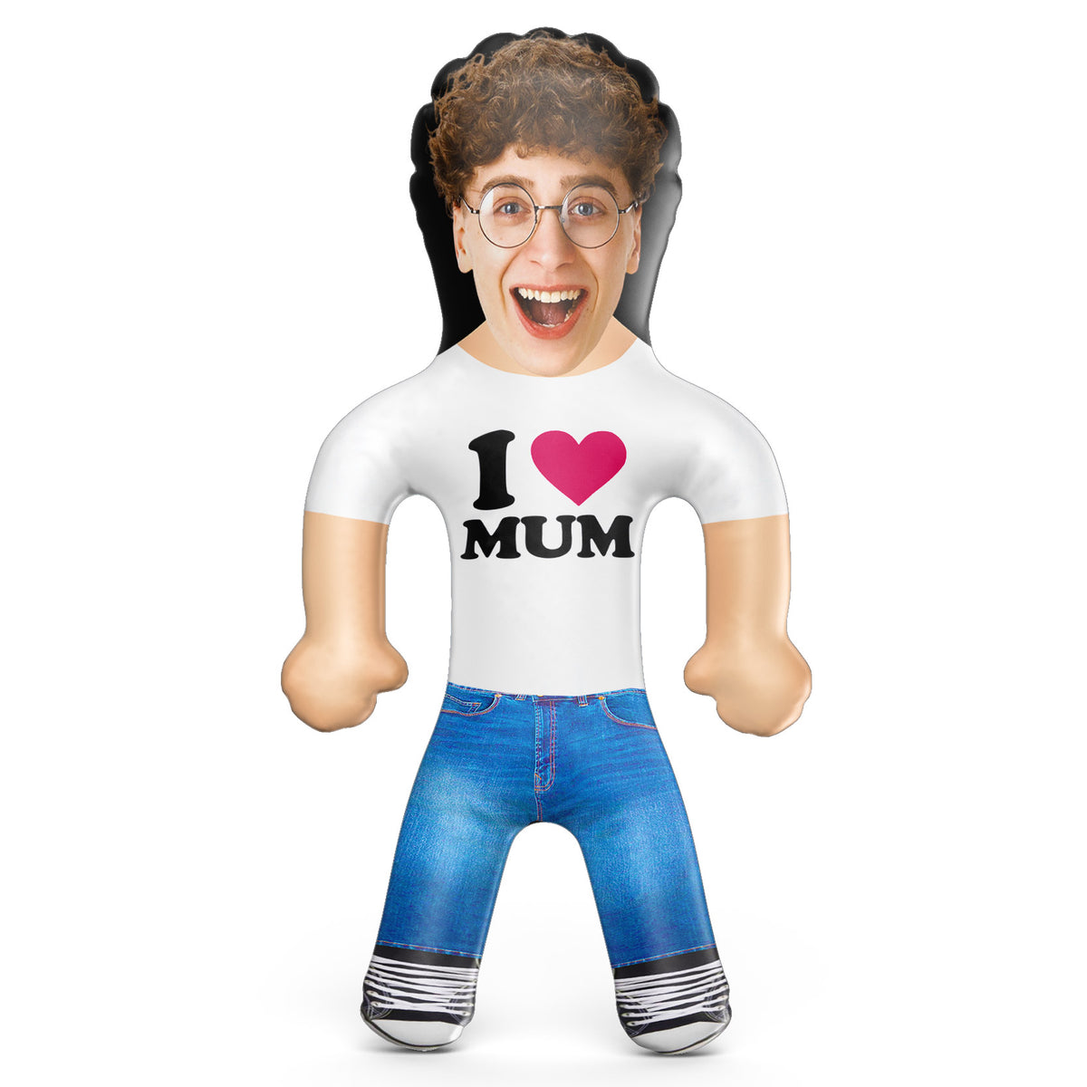 I Heart Mum Inflatable Doll - I Heart Mum Blow Up Doll