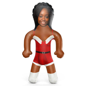 Sexy Christmas Babydoll Dress Blow Up Doll