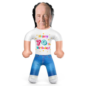 70th Birthday Blow Up Doll