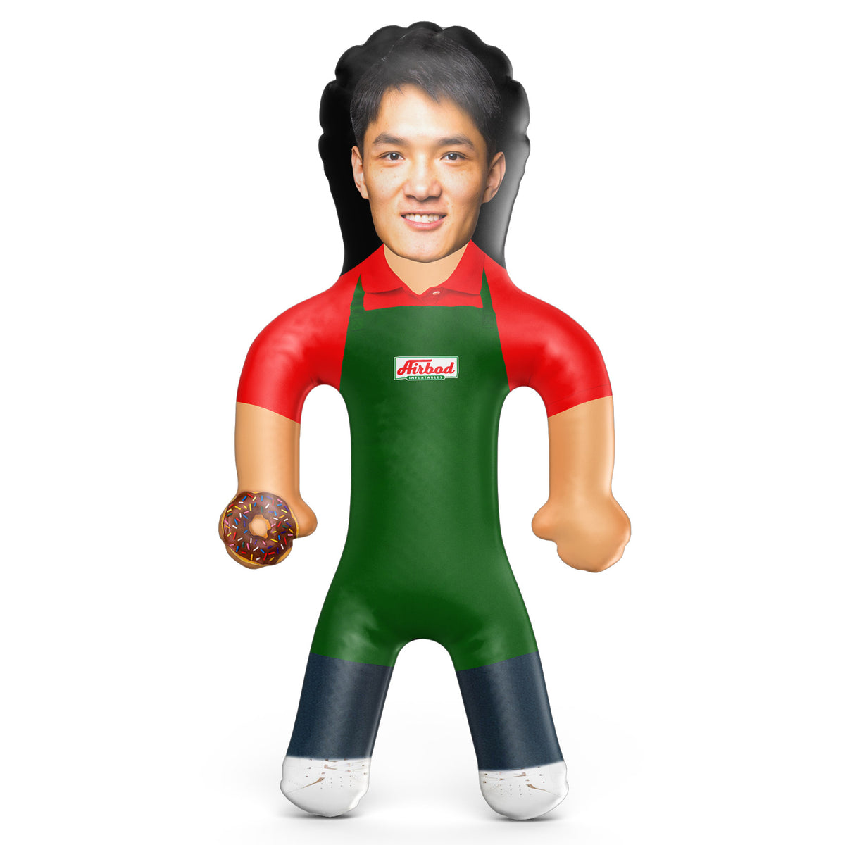 Krispy Donuts Blow Up Doll