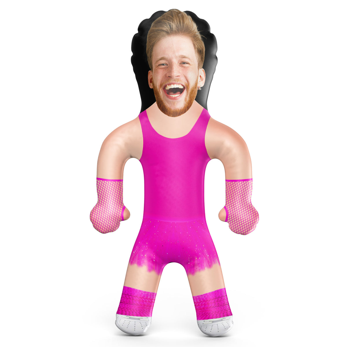 Party Pink Neon Tutu Blow Up Doll