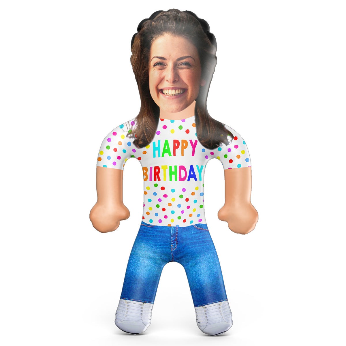 Happy Birthday Inflatable Doll - Custom Blow Up Doll