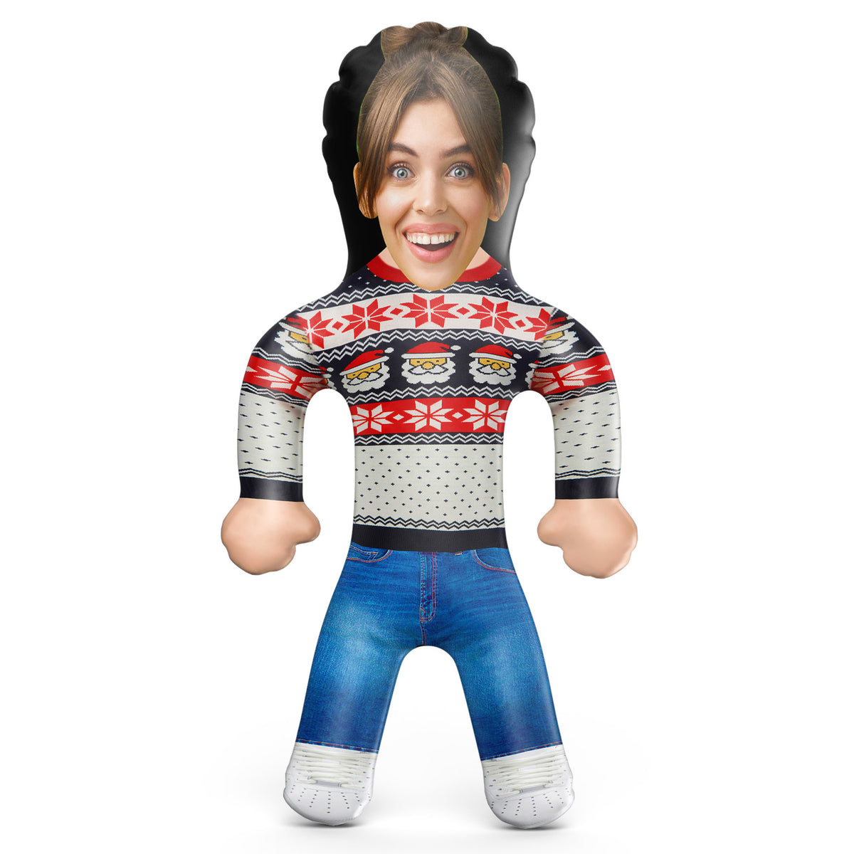 Christmas Jumper Inflatable Doll - Xmas Jumper Blow Up Doll