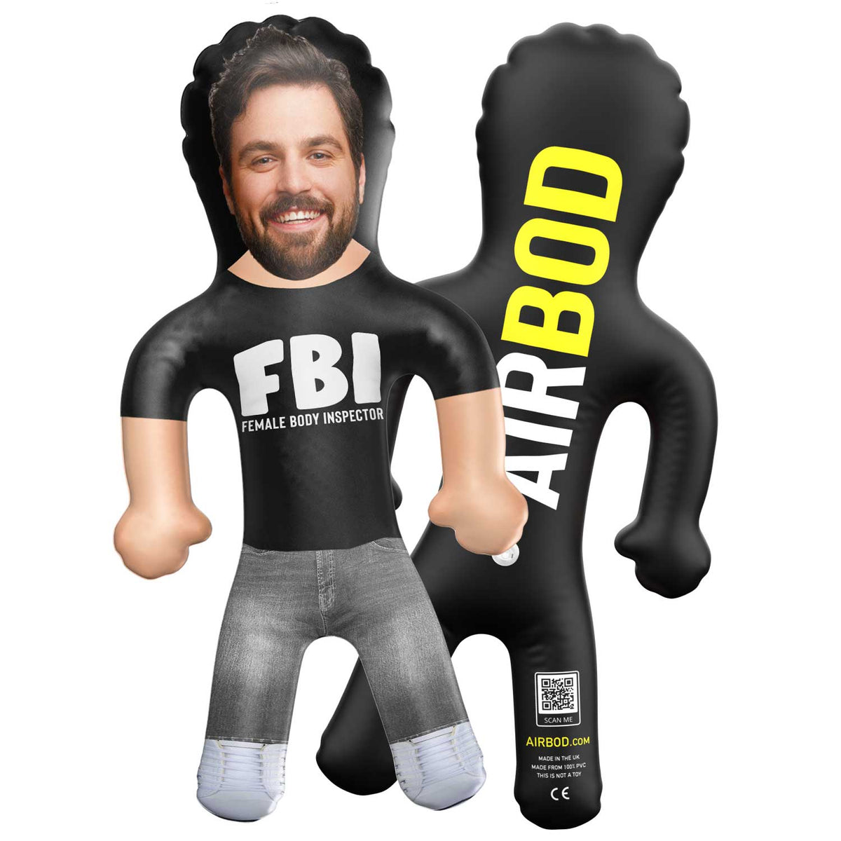 FBI Female Body Inspector Blow Up Doll