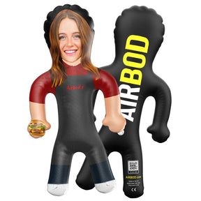Fast Food Worker Blow Up Doll