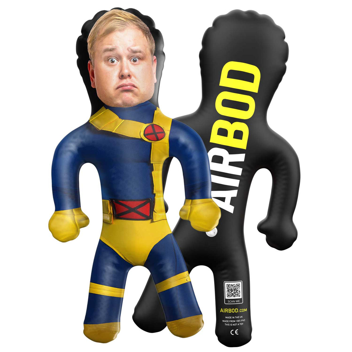 Laser Eye Hero Blow Up Doll