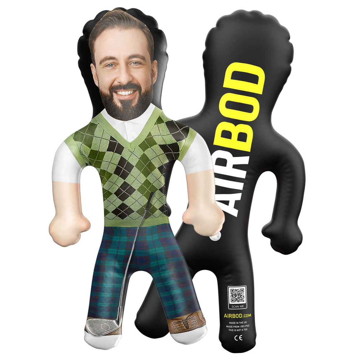 Golfer Blow Up Doll