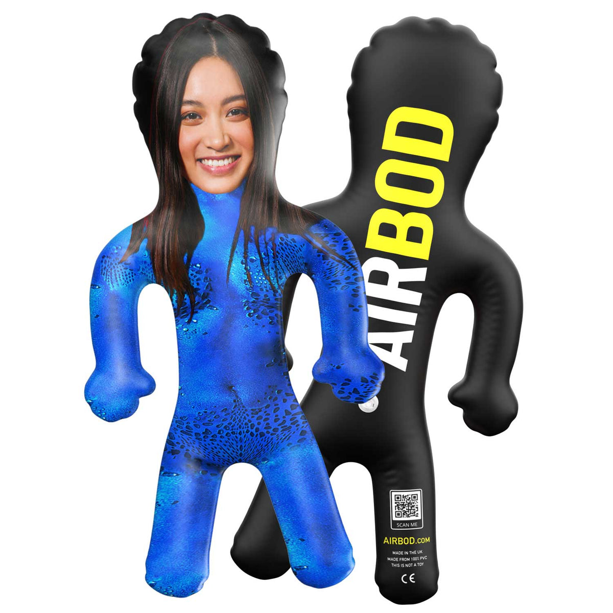 Blue Villain Blow Up Doll