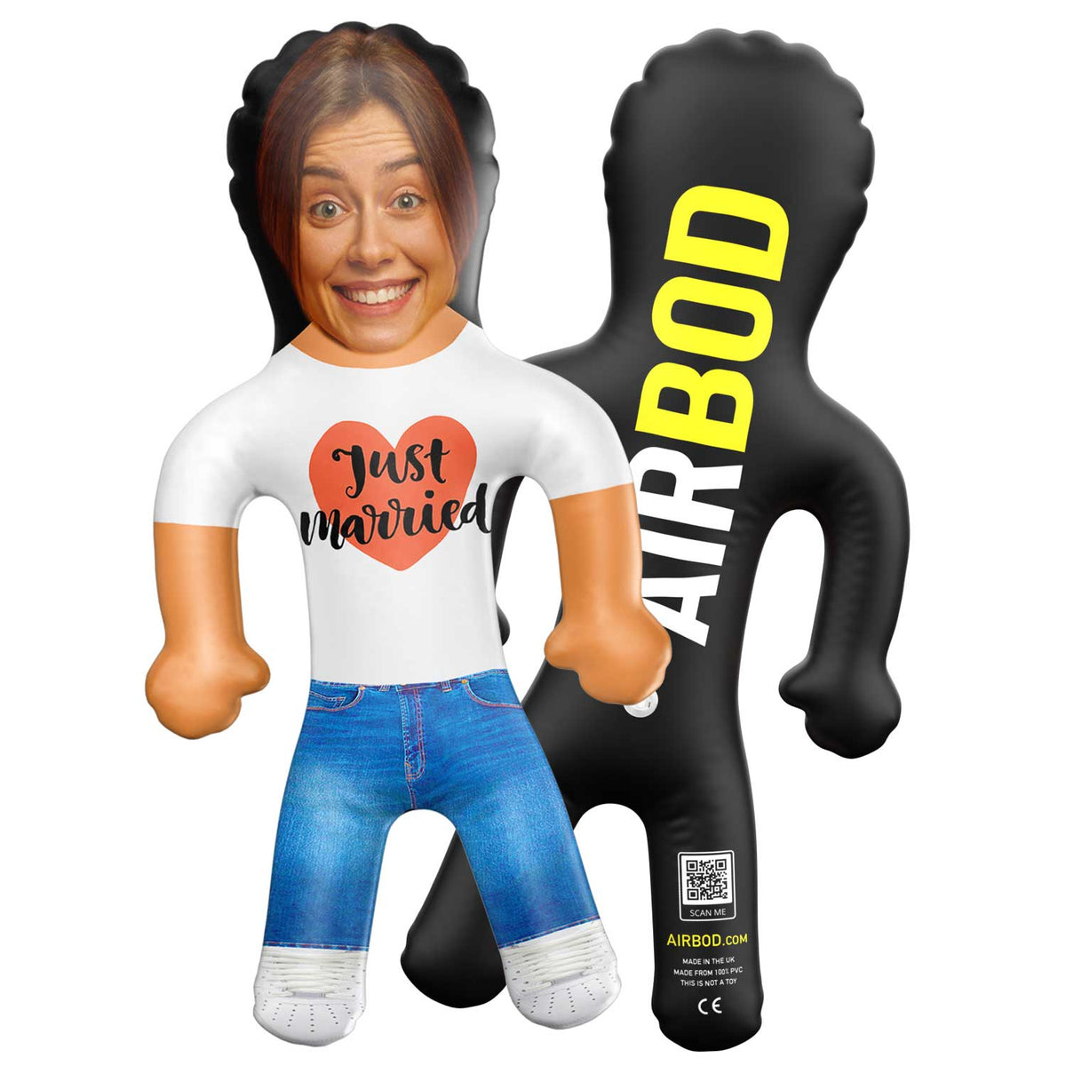 Just Married Blow Up Doll