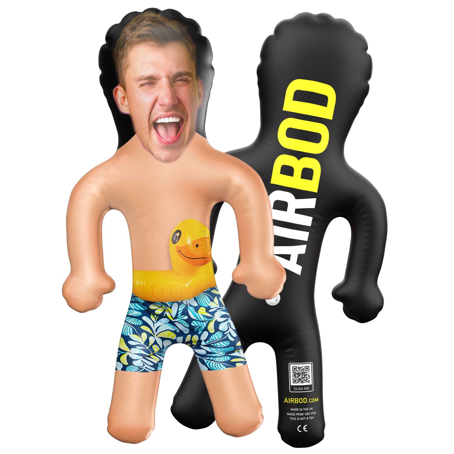 Rubber Duck and Swimshorts Boy