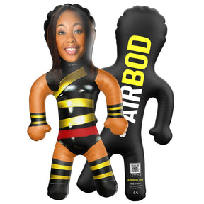 Super Hero Outfit Blow Up Doll