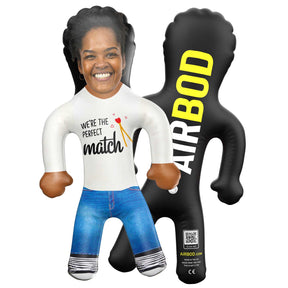We're The Perfect Match Blow Up Doll