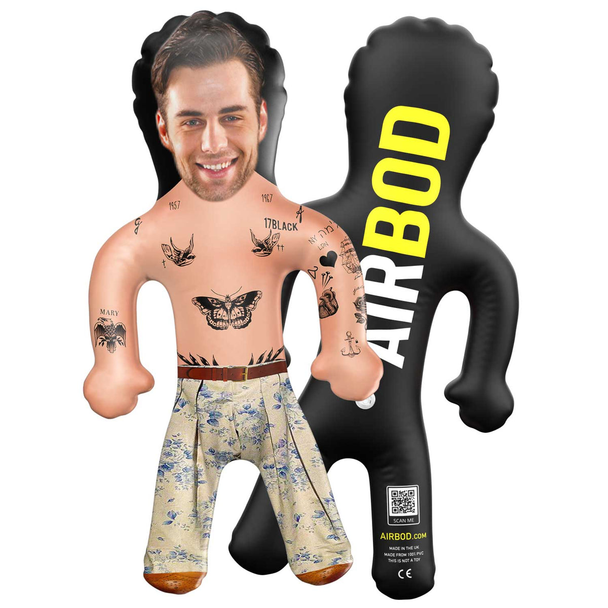 Harry Tattoos Blow Up Doll