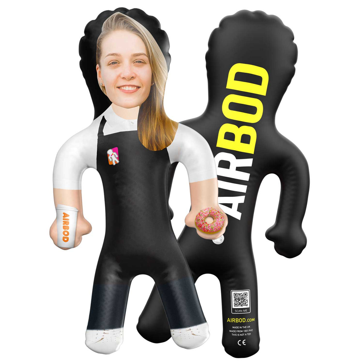 Dunk Your Donuts Blow Up Doll