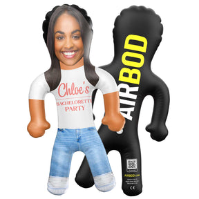 *Your Name's* Bachelorette Party Blow Up Doll