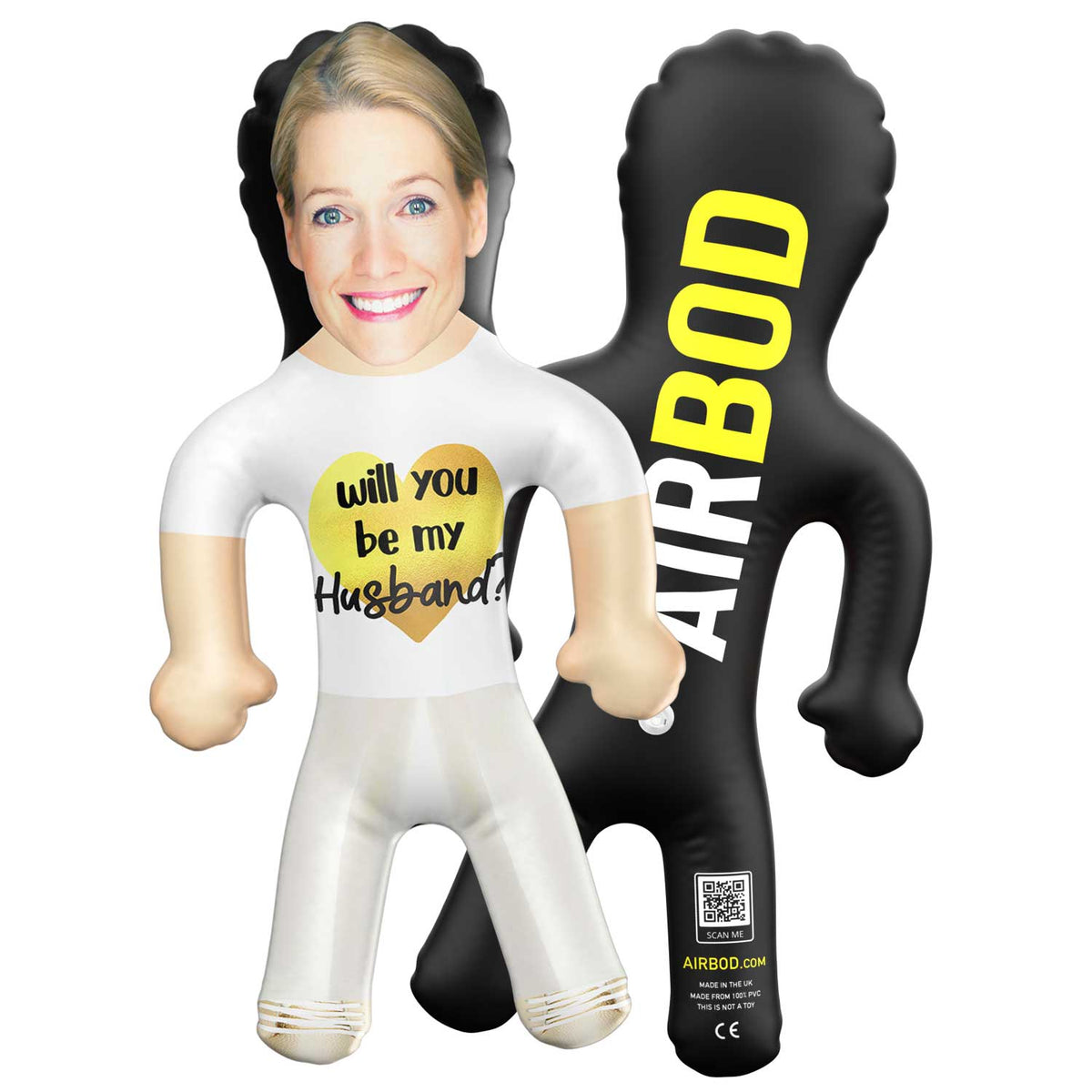 Will You Be My Husband? Blow Up Doll